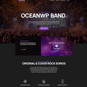 music-band-wordpress-template-elementor-web-design-inspiration