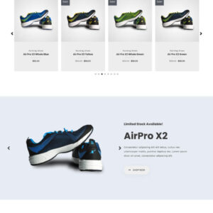 shoe-store-home-page